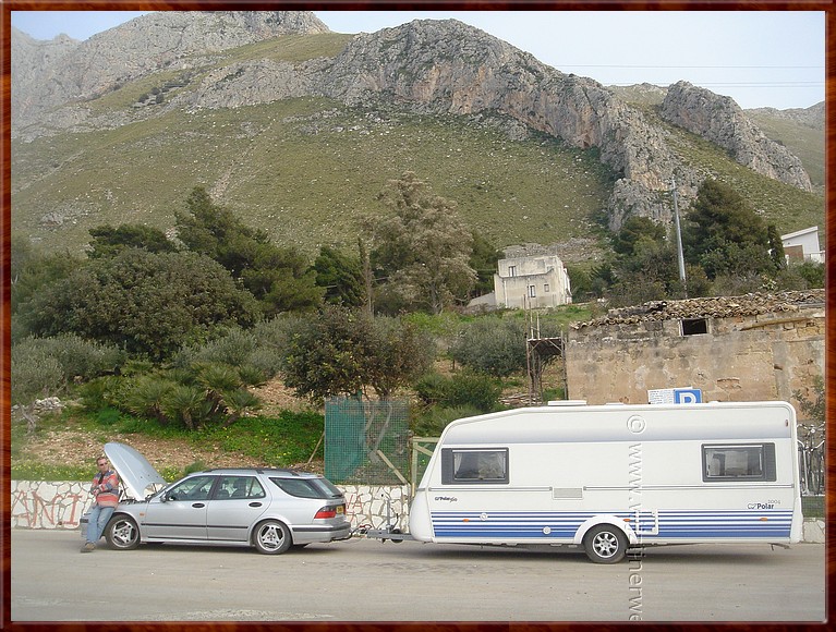 02 San Vito lo Capo - Pech onderweg.JPG