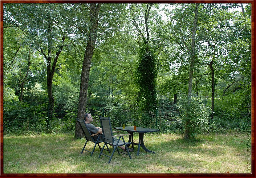 01 - Castres - Kamperen aan de rivier Gourjade.JPG