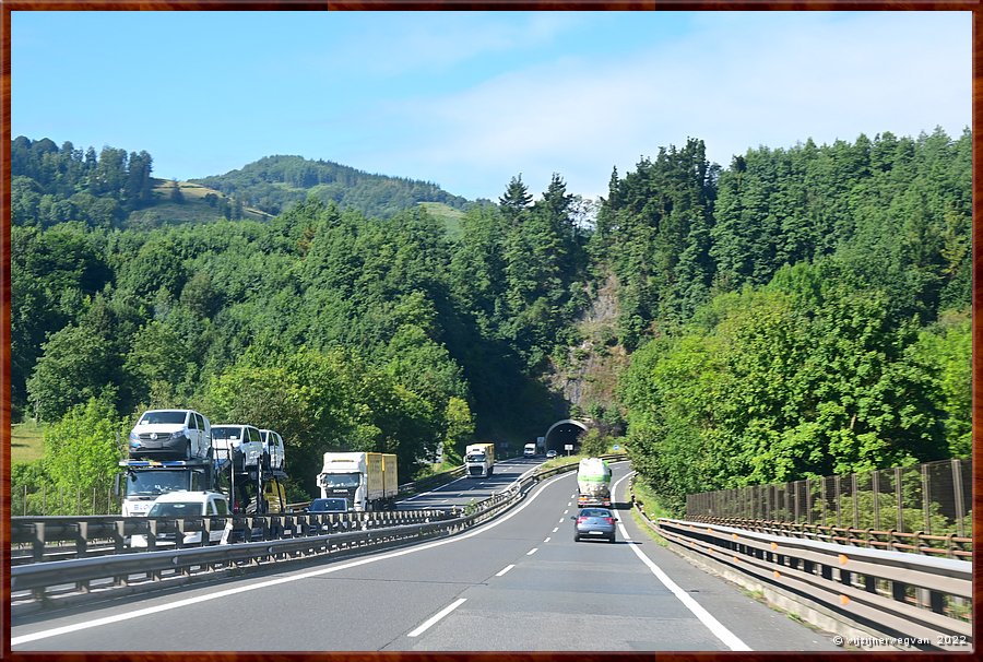 ,  

Via de A1 de binnenlanden van Spanje in        19/83