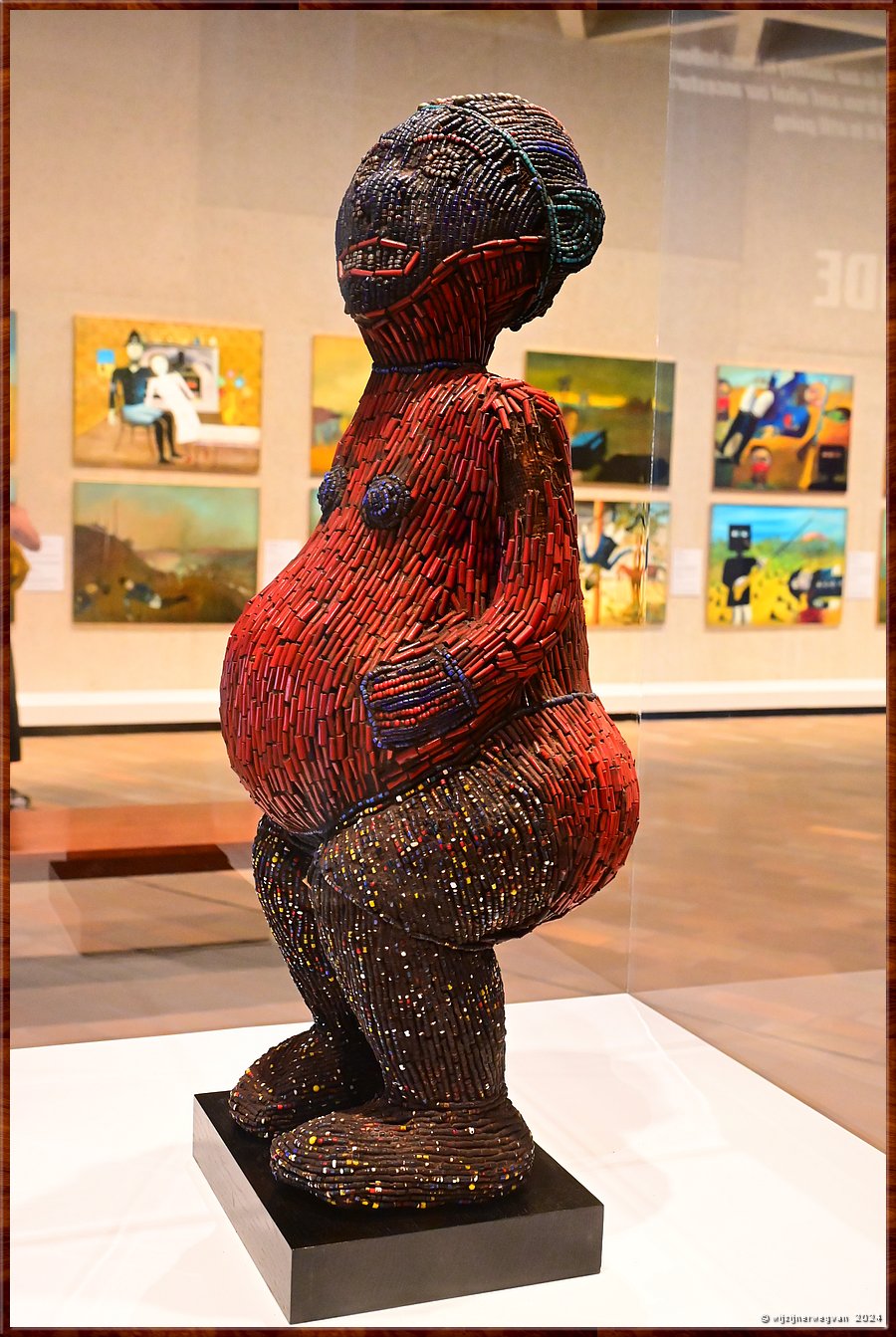 

Canberra - National Gallery
'Standing female figure', Bamileke people, Cameroon (19e eeuw)  -  40/71