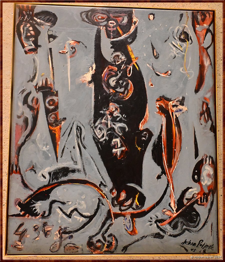 

Canberra - National Gallery
'Totem lesson 2', Jackson Pollock (1945)  -  43/71