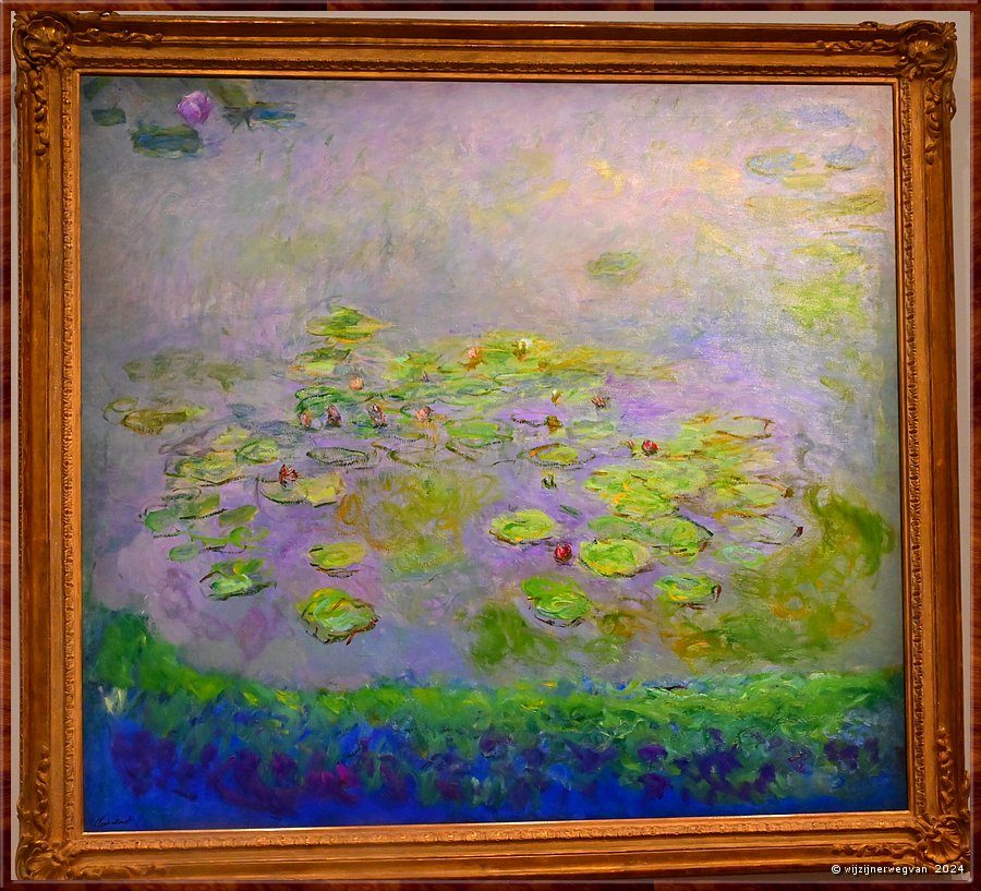 

Canberra - National Gallery
'Nymphas (Waterlillies)', Claude Monet (1917)
Hier blijf je naar kijken  -  50/71