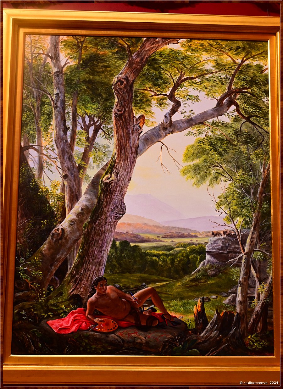 

Sydney, Art Gallery of New South Wales
'The allegory of painting', Kent Monkman (2015)  -  40/70