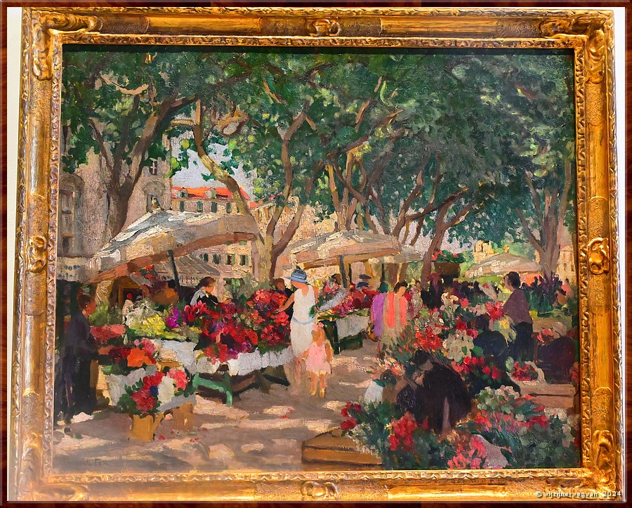 

Sydney, Art Gallery of New South Wales
'Flower market, Nice', Ethel Carrick (1926)  -  49/70