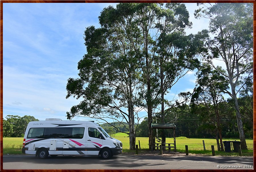 

Bewong Rest Area
Princes Highway
Onze overnachtingsplek  -  1/28