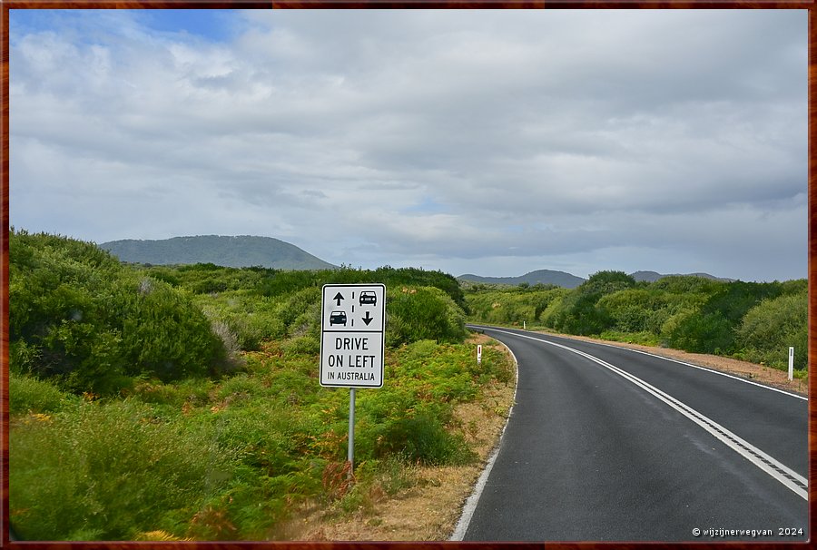 

Wilsons Promontory National Park
O ja. In Australi rijden we links!  -  8/51