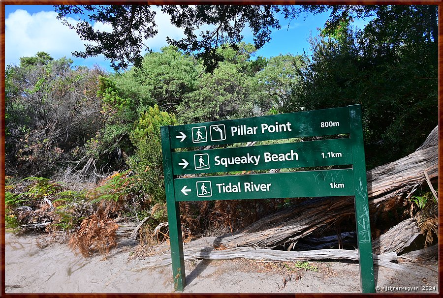 

Wilsons Promontory National Park
Squeaky Beach wandeling  -  24/51