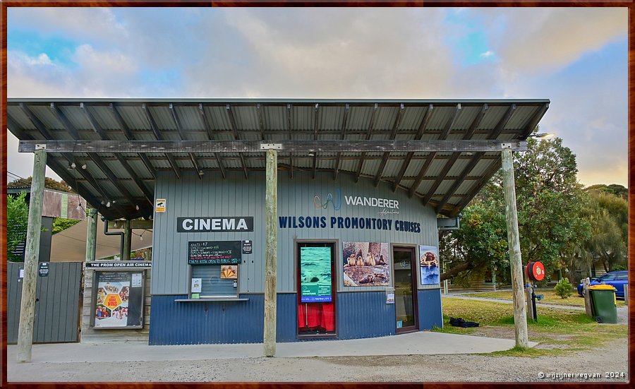 

Wilsons Promontory National Park
Cinema
Open until late !  -  51/51