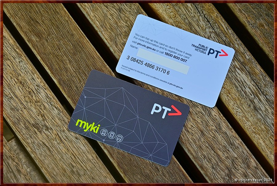 

Melbourne 
Myki, pasjes voor  het openbaar vervoer  -  2/50