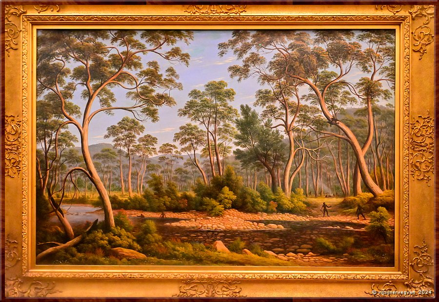 

Melbourne
National Gallery of Victoria Australia 
'The River Nile, Van Diemen's Land, From Mr Glover's Farm', 
John Glover (1837)  -  9/50