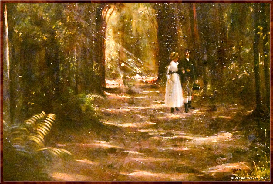 

Melbourne
National Gallery of Victoria Australia 
'Lovers' walk, Mount Macedon', Ugo Catani (1890)  -  17/50