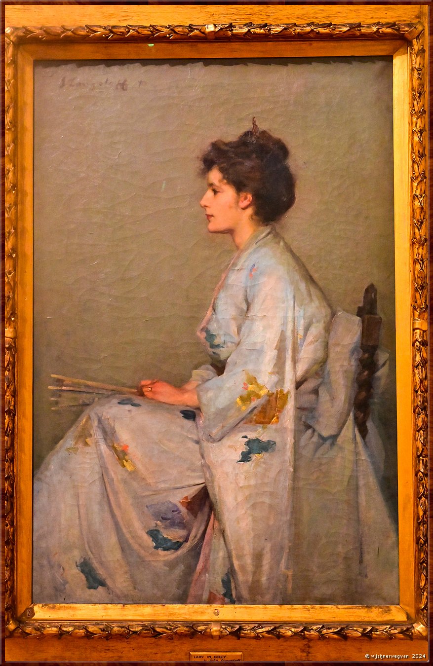 

Melbourne
National Gallery of Victoria Australia 
'Lady in grey', John Longstaff (1890)  -  18/50