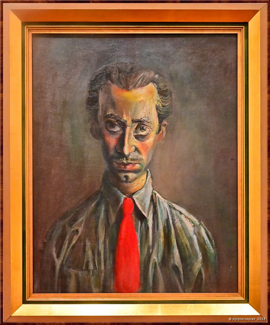 

Melbourne
National Gallery of Victoria Australia 
'Self portrait', Albert Tucker (1945)  -  35/50