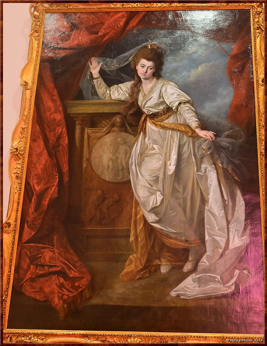 

Melbourne
National Gallery of Victoria International
'Elizabeth Farren as Hermione in The Winter's Tale', Joahn Zoffany (1780)
En van de meest bewonderde actrices van haar tijd  -  14/78