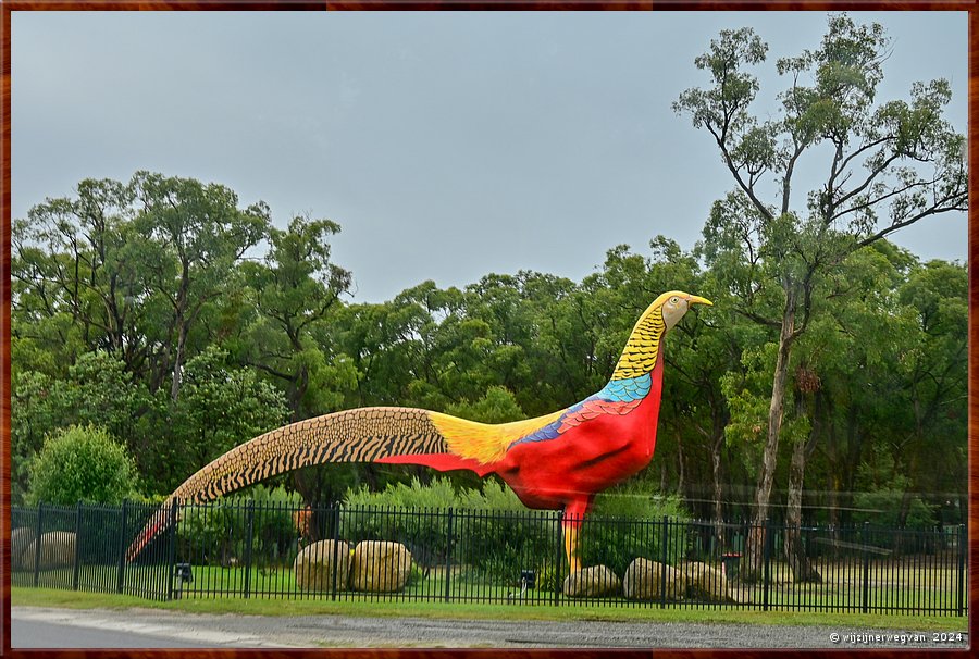 

Tynong North
Gumbuya World Theme Park
Goudfazant van twintig meter hoog  -  6/10