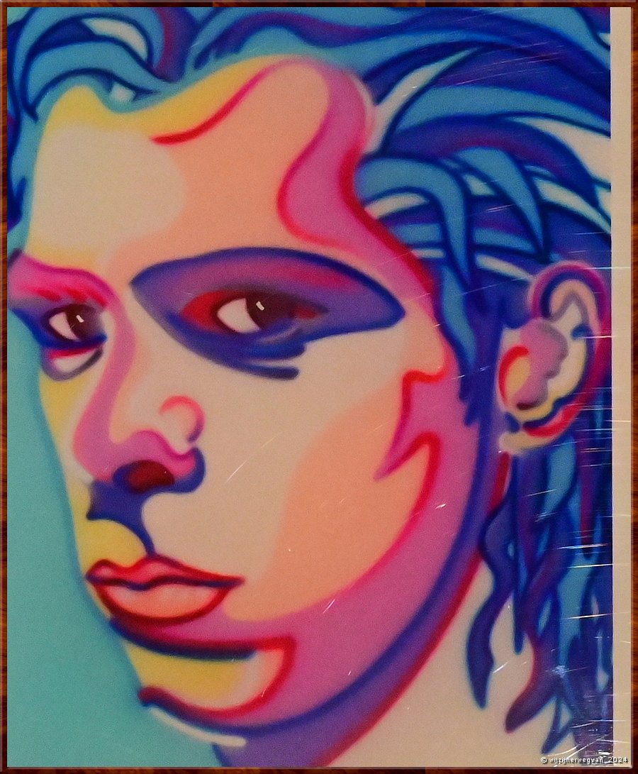 

Melbourne 
State Library
Study for the Portrait of Nick Cave, Howard Arkley (1999)  -  63/86