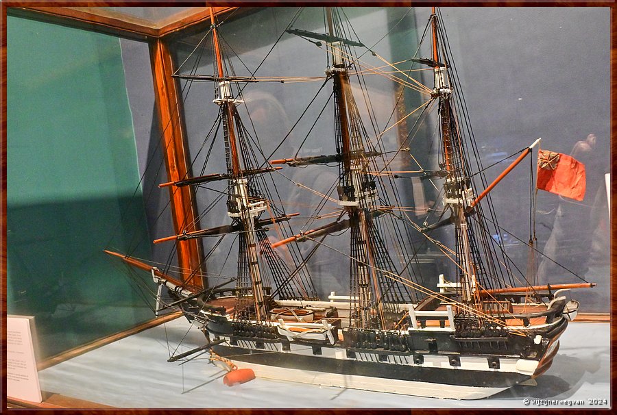 

Warrnambool
Flagstaff Hill Maritime Village
Arethusa modelschip, Lance en Diggins (1894)

RMS Arethusa, een marineschip (1758-1779)
Een Frans fregat, dat door de Engelse marine werd ingepalmd 
en uiteindelijk door de Franse marine te gronde werd gericht  -  26/110