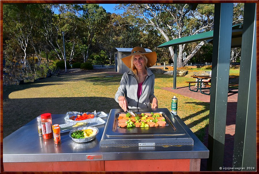 

Noarlunga Downs
Onkaparinga River Recreation Park
Overal zijn hier bbq's  -  13/21