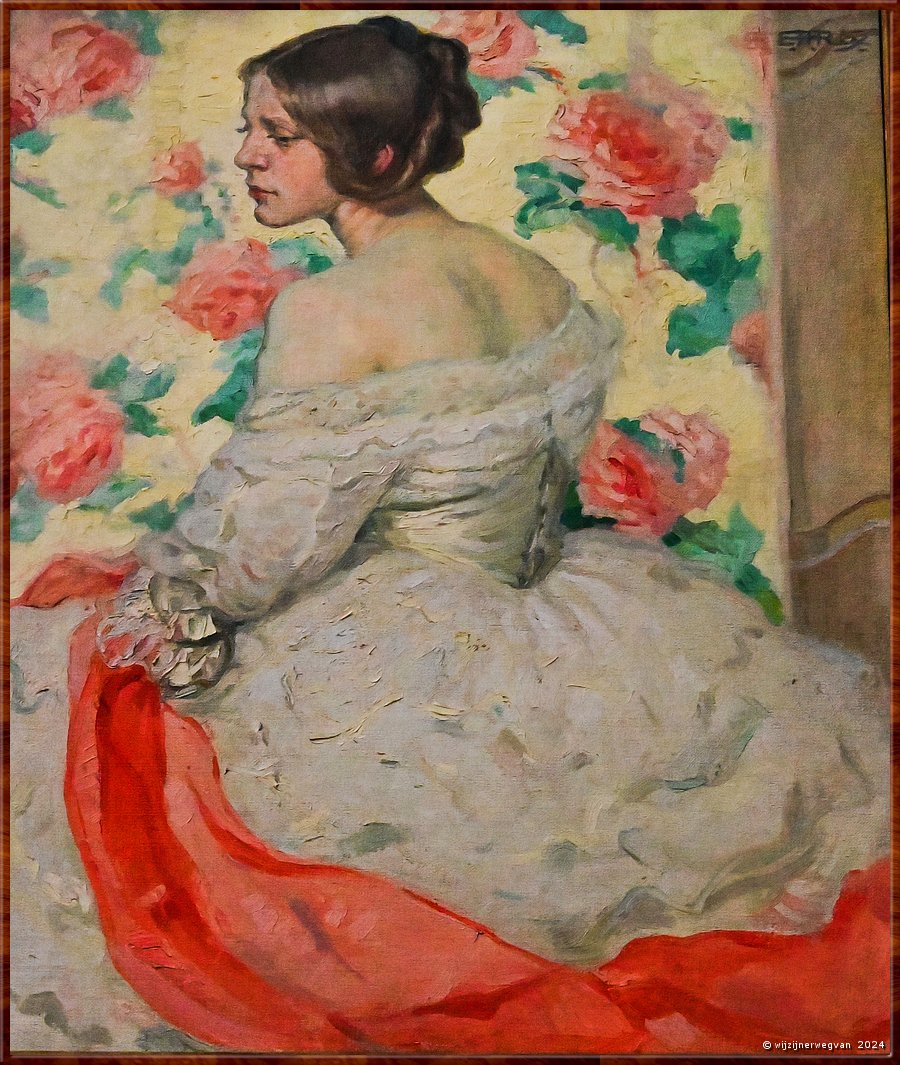 

Adelaide
Art Gallery of South Australia
'The pink scarf', Hilda Rix Nicholas (1913)  -  23/90