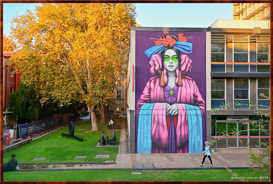 

Adelaide
University of Adelaide
Facculty of Arts, Business, Law and Economics
'Lower Napier', Finbarr Dac (2019)  -  84/90