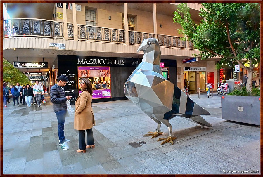 

Adelaide
Rundle Mall 
Pigeon, Paul Sloan (2020)  -  61/71