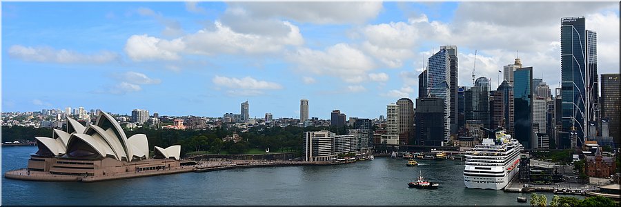 28 januari 2024 - Sydney, Harbour Bridge uitzicht