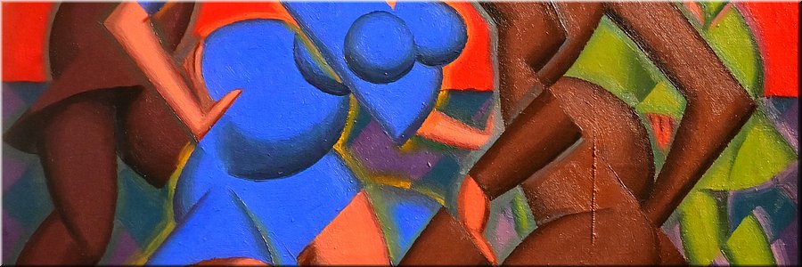 26 januari 2024 - Sydney, Art Gallery of New South Wales - 'Jitterbugs', Weaver Hawkins (1945)