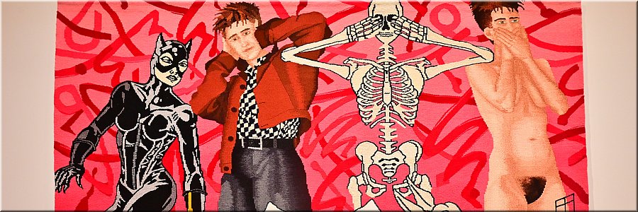 11-1-2026
Ararat (Vic)
Ararat Gallery TAMA
Mavrogordato, Tass 
"It's Different For Girls" (1983)
gewoven tapijt