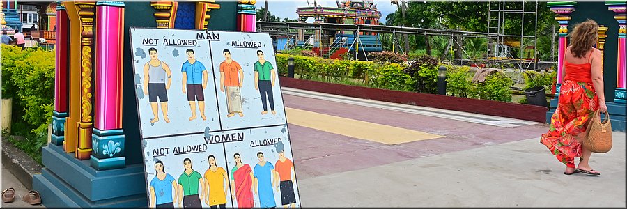 26 jan 2026
Nadi (Fiji)
Sri Siva Subramaniya Swami Tempel
Kledingvoorschrift