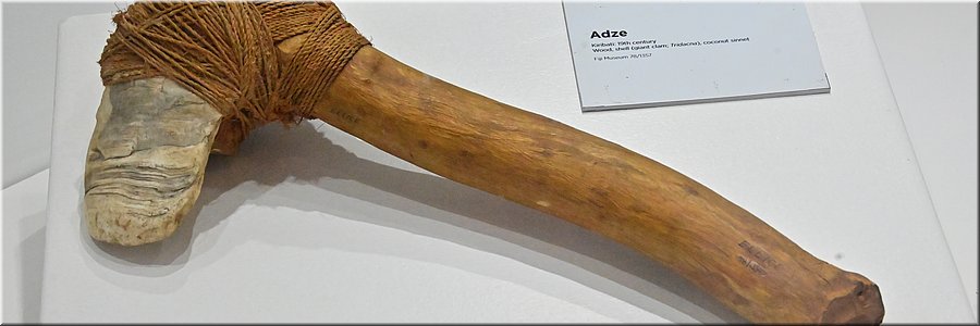 31 jan 2026
Suva (Fiji)
Fiji Museum
Adze (19e eeuw)