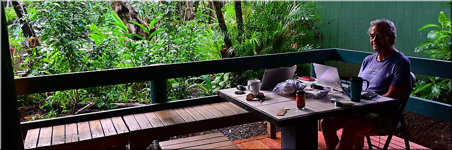 1 feb 2026
Suva (Fiji)
Rainforest Eco Lodge
Gelukkig zitten we droog