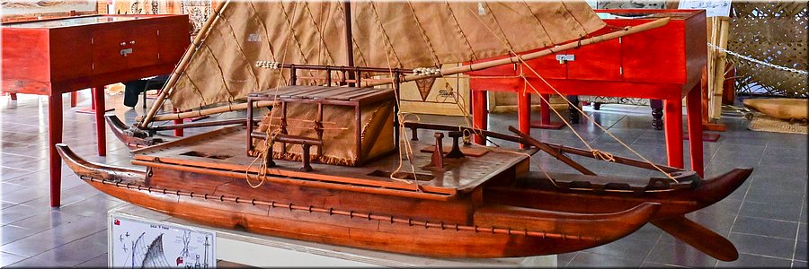 3 mrt 2026
Nuku'alofa (Tonga)
Tonga National Museum
Kalia - grootste kano van Tonga
Capaciteit tot 100 mensen