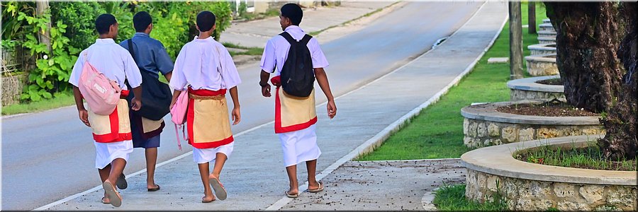 5 mrt 2026
Nuku'alofa (Tonga)
Studenten in traditionele kledij