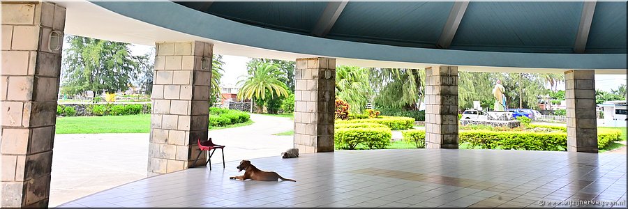 9 mrt 2026
Nuku'alofa (Tonga)
Vuna Road
Cathedral of the Immaculate Conception of Mary
Een kerk is altijd een mooie plek om de schaduw op te zoeken