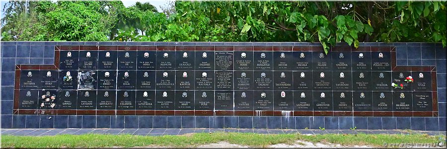 9 mrt 2026
Nuku'alofa (Tonga)
Monument ter herdenking van het zinken van de MV Princess Ashika in 2009