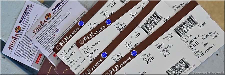 10 mrt 2026
Nuku'alofa (Tonga)
Fua?amotu International Airport
Zo, alle boarding passes en emigratieverklaringen klaar!