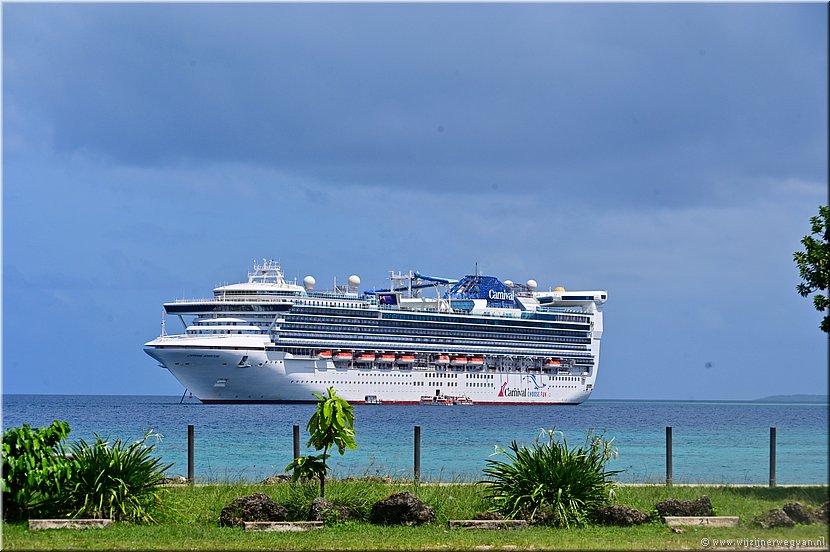 29 Maart 2026
Port Vila (Vanuatu)
Carnival Adventure cruiseschip
Met een capaciteit van  2.636 passagiers