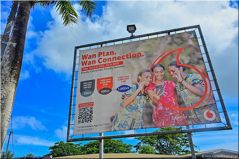 29 Maart 2026
Port Vila (Vanuatu)
Kijk, onze kennis van Bislama wordt steeds beter!
Wan = one!!