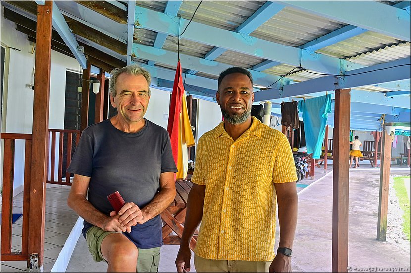 31 Maart 2026
Port Vila (Vanuatu)
Onze buurman vertrekt vandaag huiswaarts