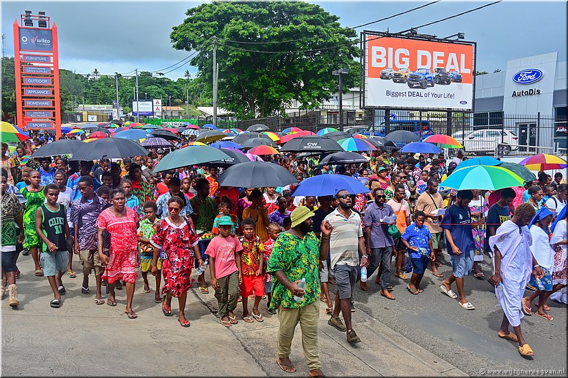3 april 2026 
Port Vila (Vanuatu)
Teoma Street
'Stations of the Cross Parade' (Kruisweg)