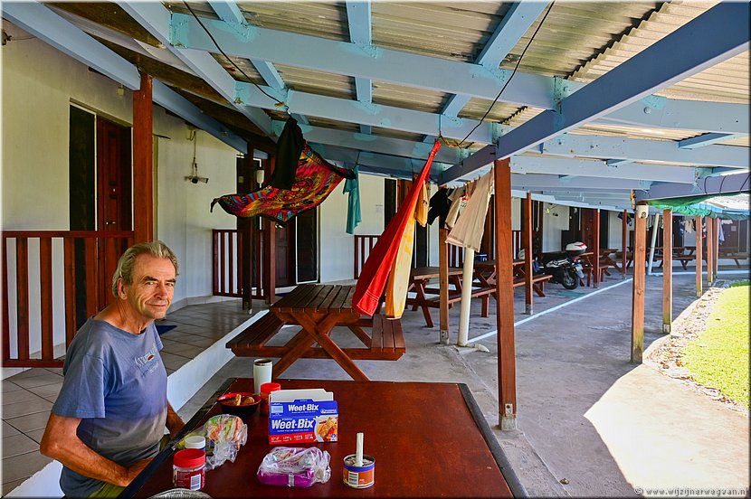 10 apr 2026
Port Vila (Vanuatu)
Bluepango Guesthouse
Laatste ochtendmaal