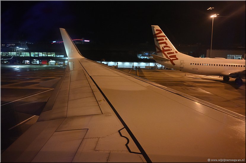 11 Aptil 2016
Melbourne
De volgende ochtend, om 00:30 (heel vroeg...)