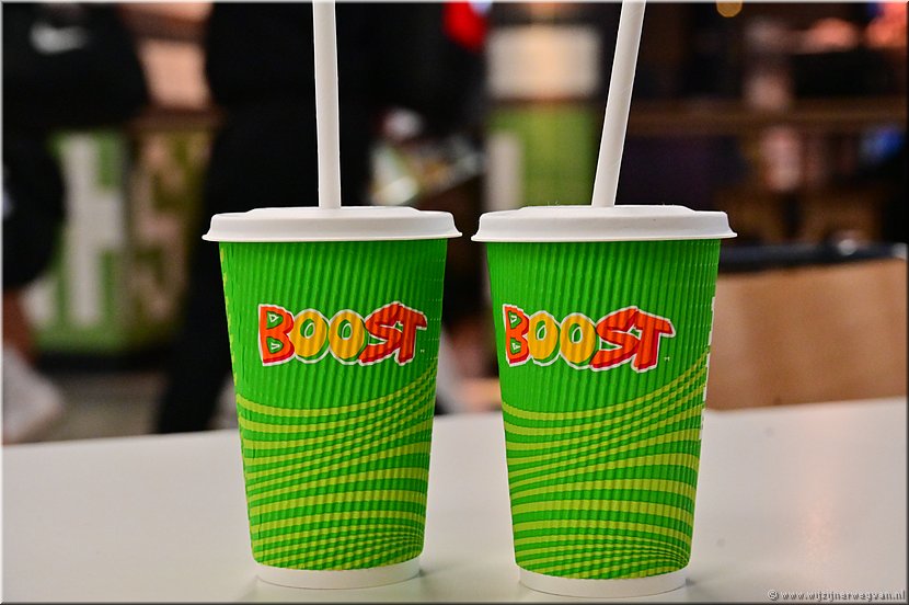 11 Aptil 2016
Melbourne
Ontbijt met strawbrekkie