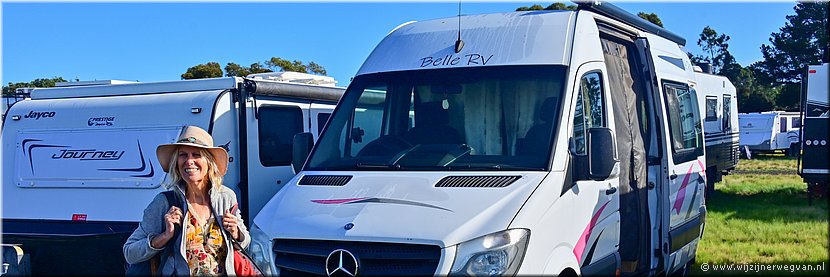 11 Aptil 2016
Melbourne
Om 8 uur 's ochtends kunnen we haar weer ophalen
Onze Belle!