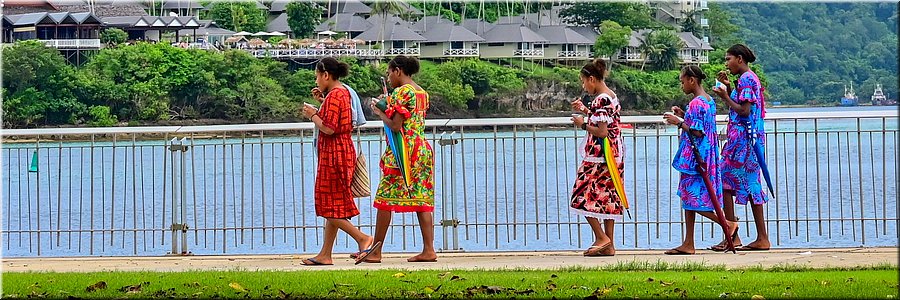22 mrt 2026
Port Vila (Vanuatu)
Toegerust met plu en ijsjes
Flaneren hier de meisjes