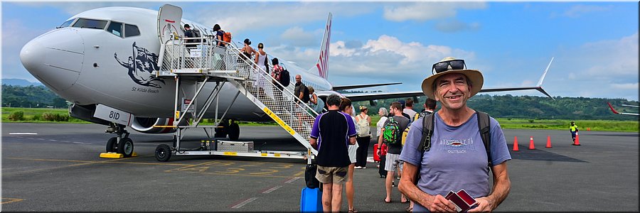 10 apr 2026
Port Vila (Vanuatu)
Internationale luchthaven Bauerfield
Vertrek van Vanuatu