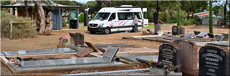 22 mei 2026
Gawler SA
Willaston Cementery
Water bijvullen op het kerkhof