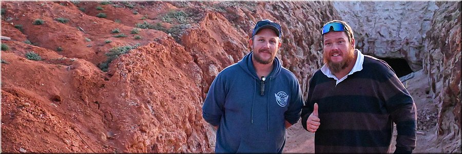 4 juni 2026
Andamooka
Bezoek aan de opaalmijn van The Mooka Boys
Matty en Cozza, bekend van de Discovery serie Outback Opal Hunters