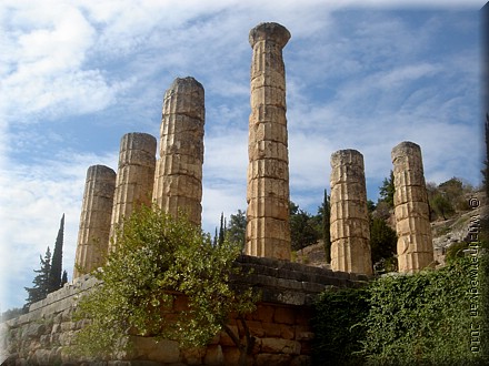 Delphi - Tempel van Apollo
