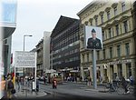 Berlijn    
Checkpoint Charlie   
'Amerikaanse soldaat', Frank Thiel